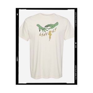 Lonely Ghost Bolts Tee in Cream